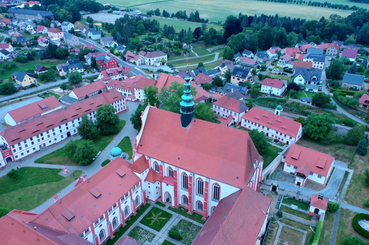 Ferienwohnung Klosterblick In Der Oberlausitz Panschwitz-Kuckau Esterno foto